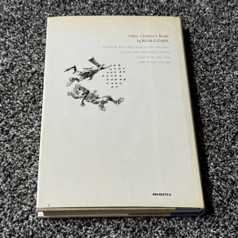 Charlie & the‎ Great Glass Elevator Roald Dahl  1972 Hardcover Book 2nd printing